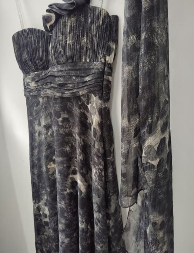 Vestido longo de festa